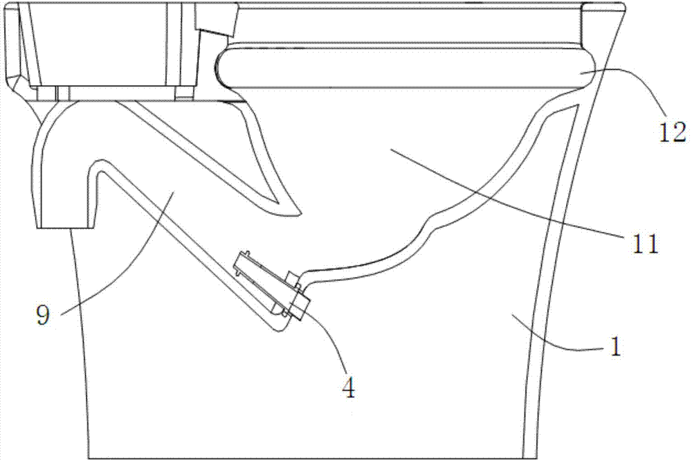 Closestool flushing control method