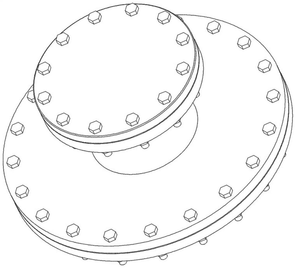 Interlayer ablation carbonization controllable experimental device for double-pulse solid rocket engine