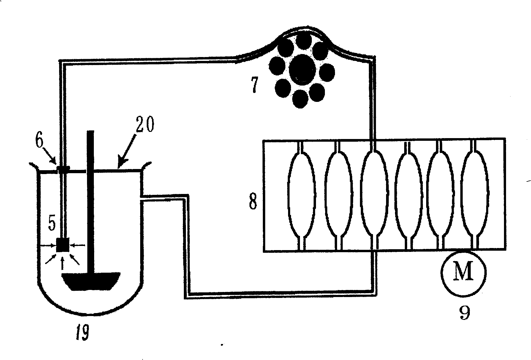 Dissolving degree detector for continuously detecting multiple component medicine