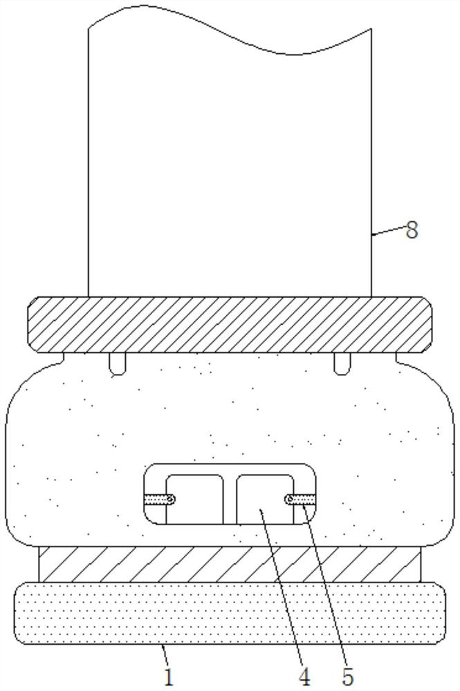 Intelligent metal collecting device in plastic recycling process