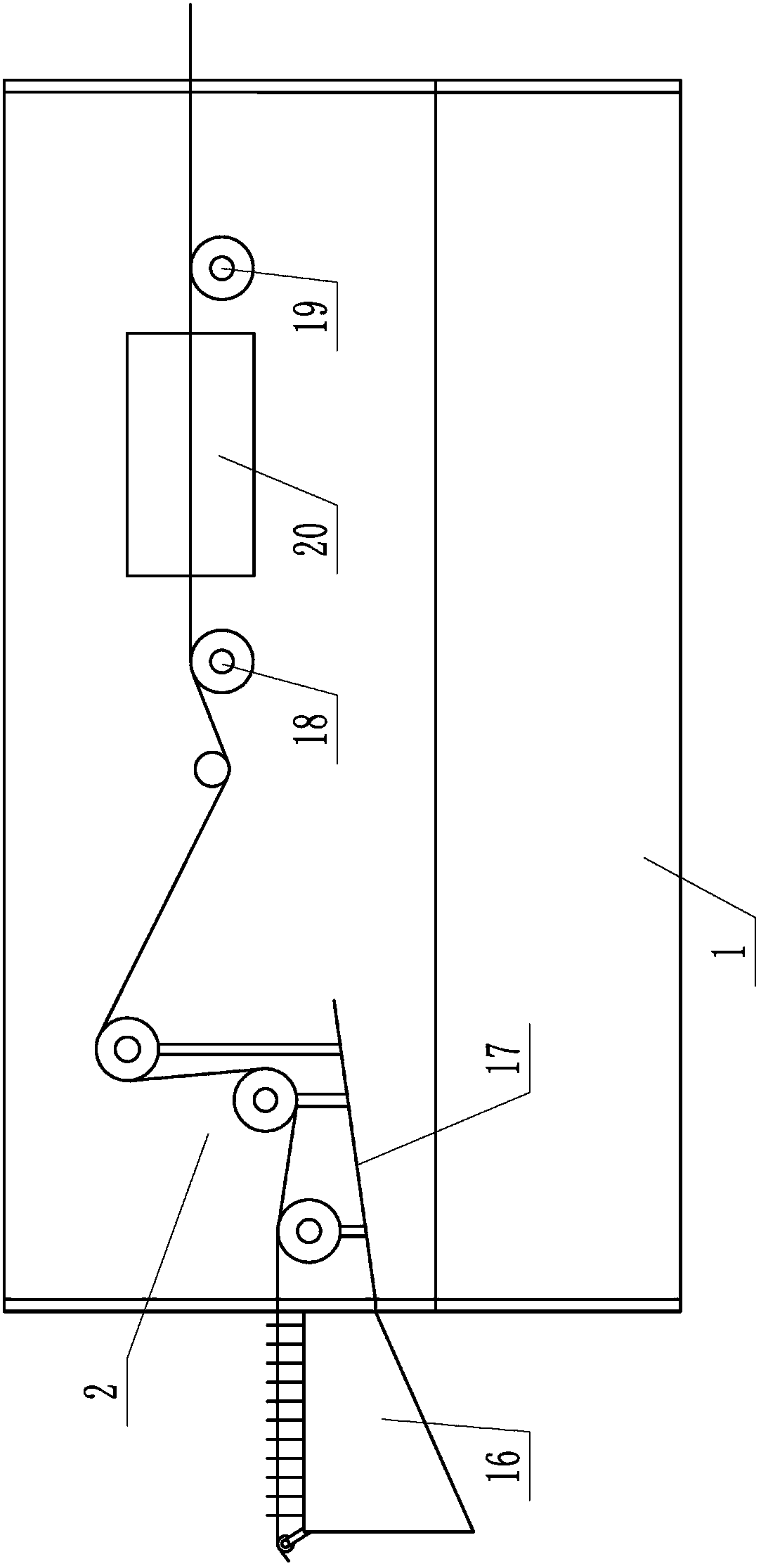 Molding equipment for collagen fiber bundle used for hemostatic material