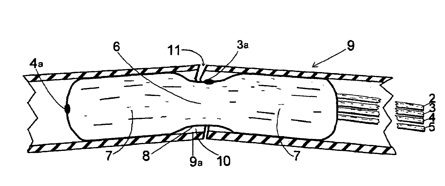 Internal pipe repair method and device