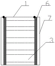 Substation prefabricated cable channel fireproof wall