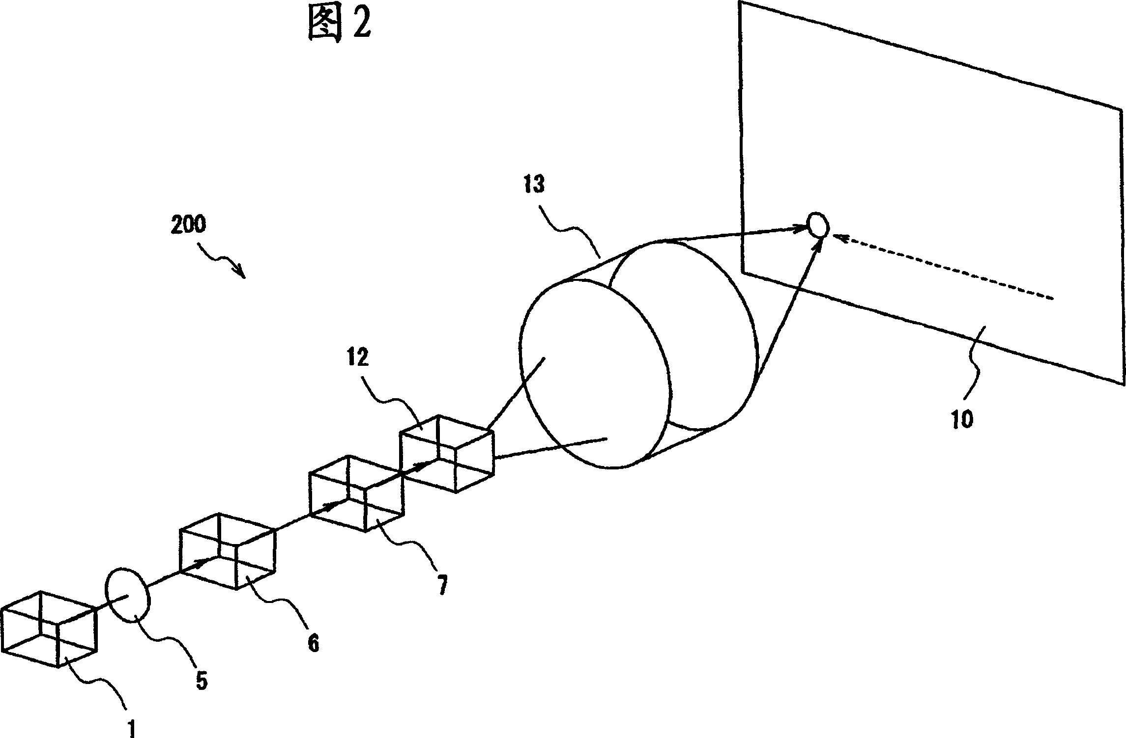 2-dimensional image display device