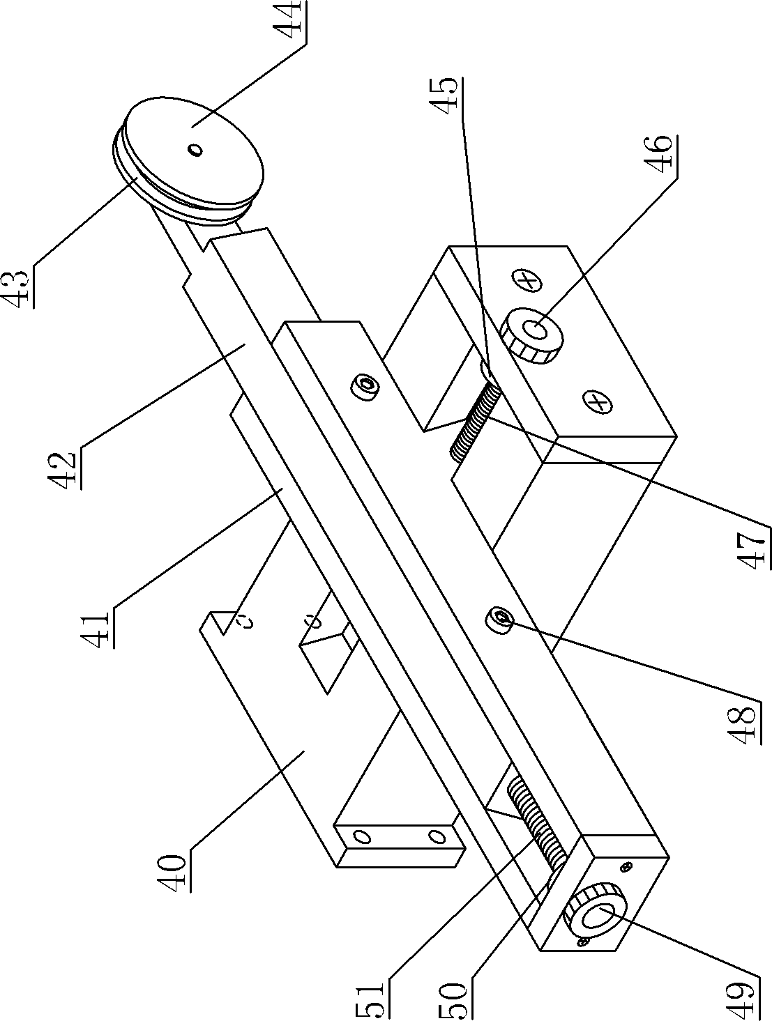 Tangential iso-curvature bending equipment in process for producing backing ring by utilizing steel strip