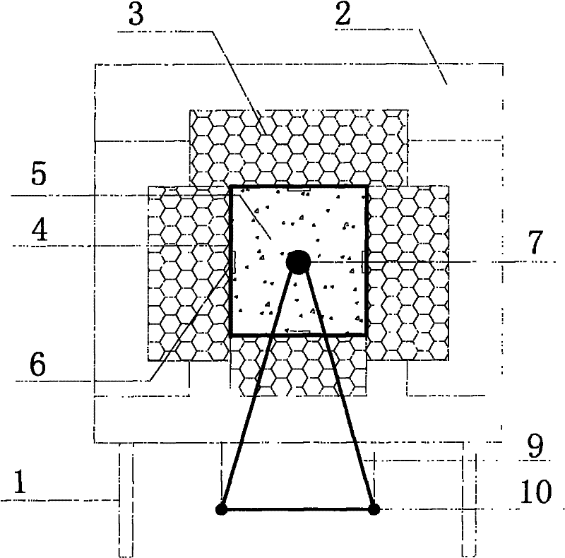 Tester for concrete free deformation