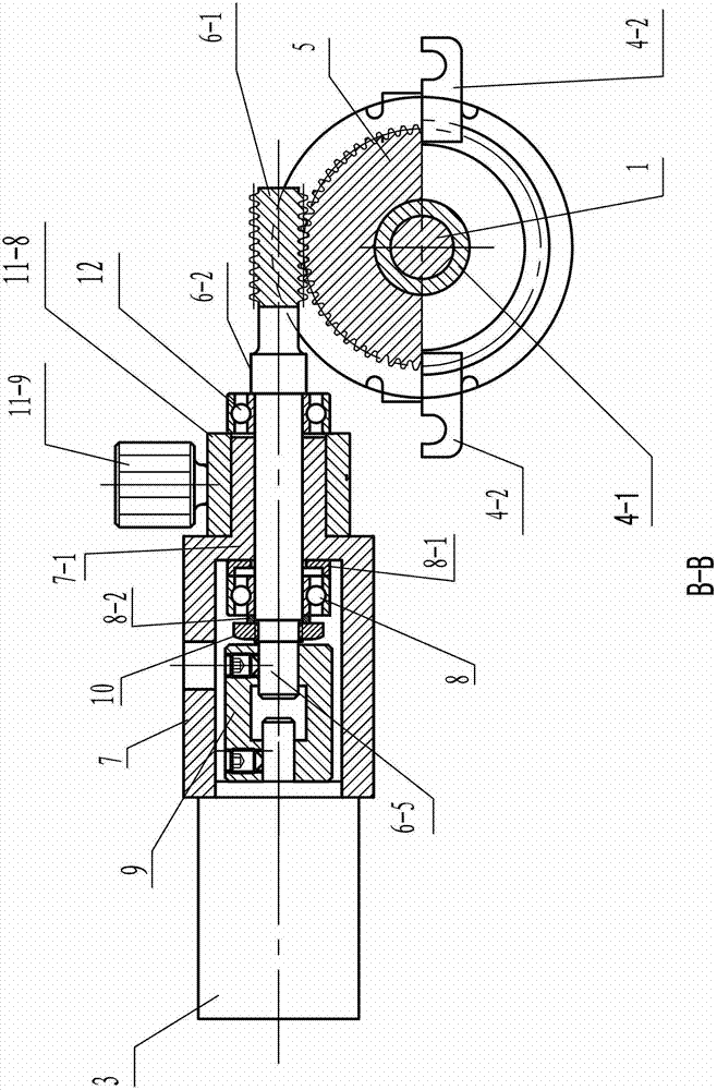 Zero adjustment device for rotary encoders and application method thereof