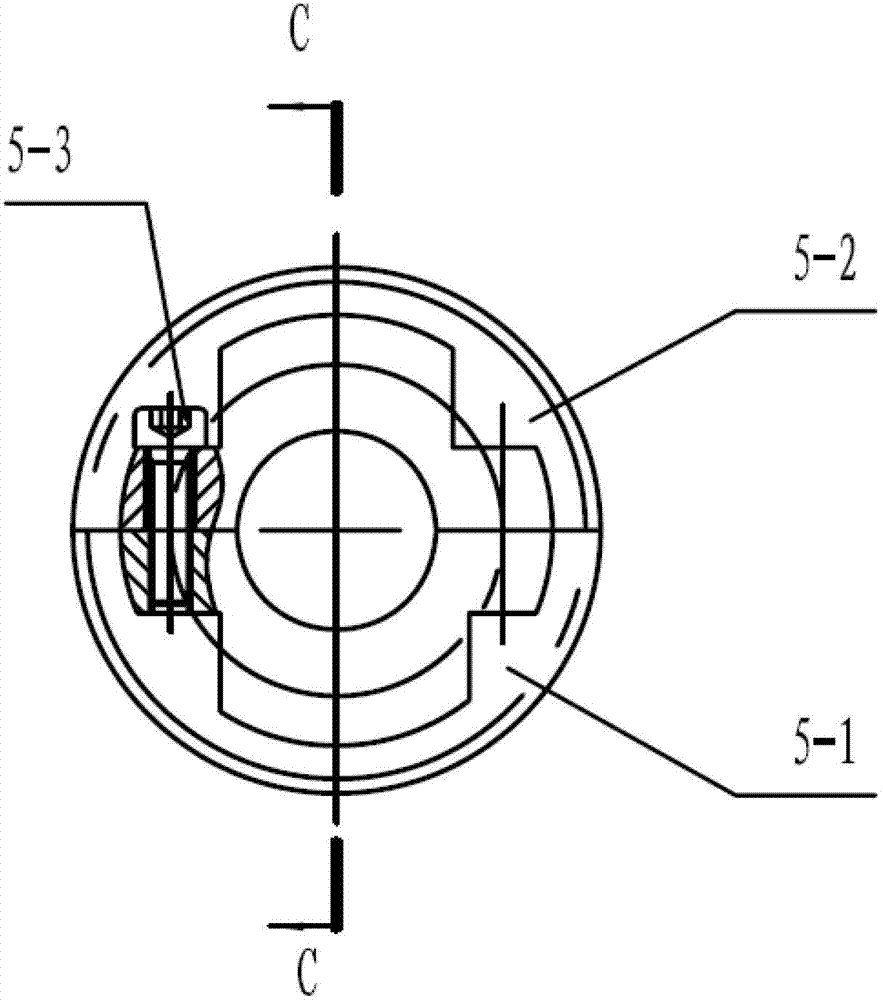 Zero adjustment device for rotary encoders and application method thereof