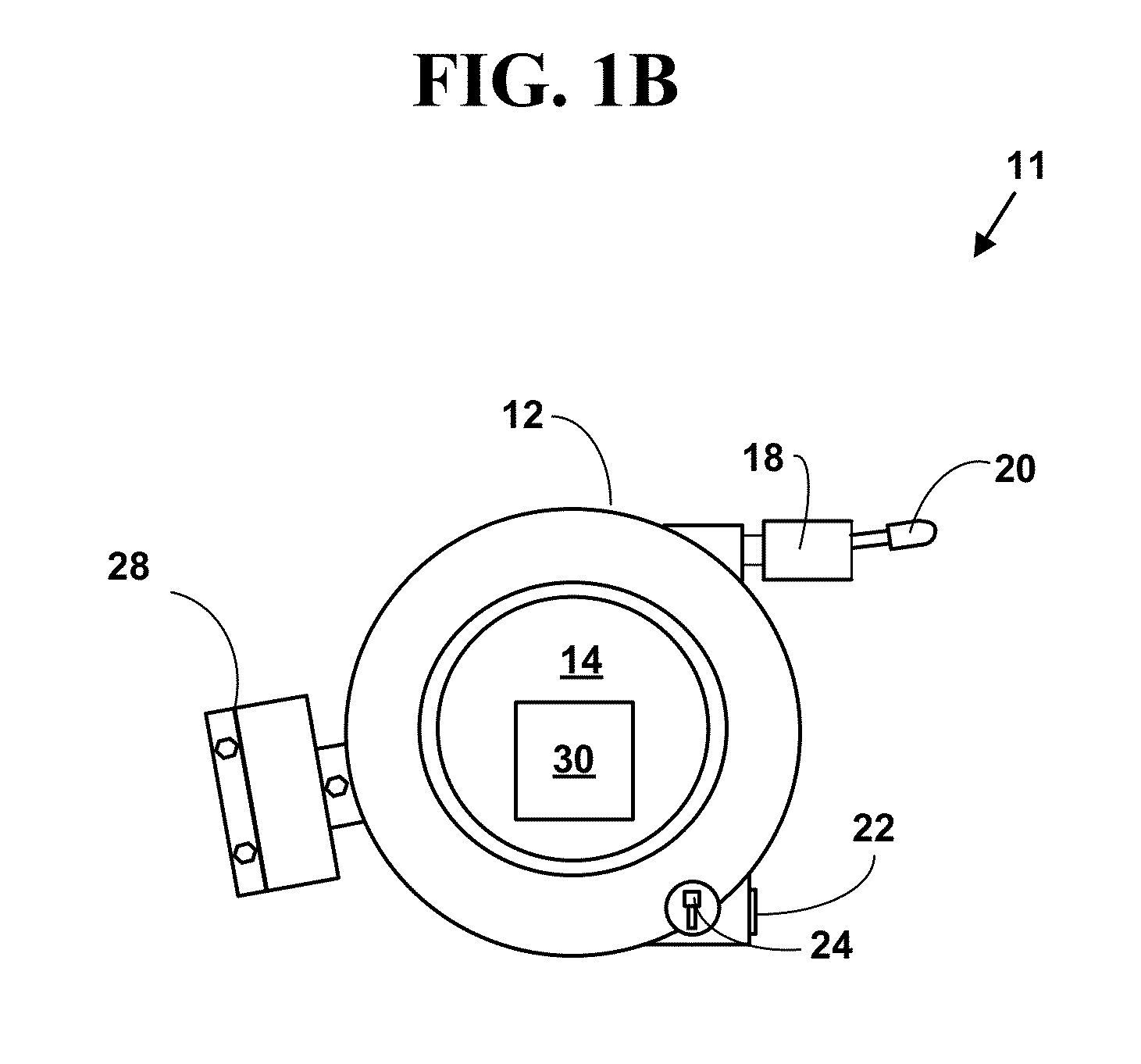 Mobile lock with retractable cable