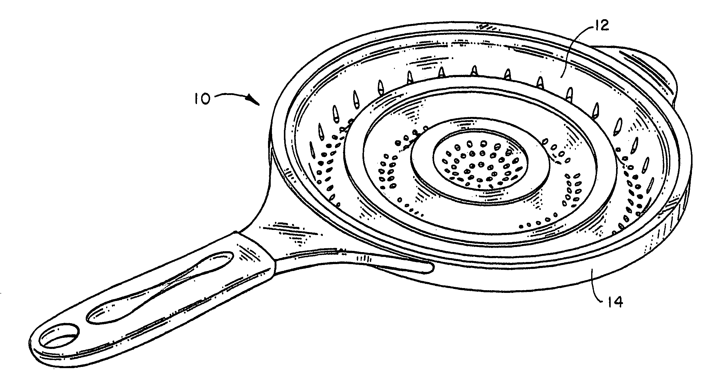 Collapsible strainer