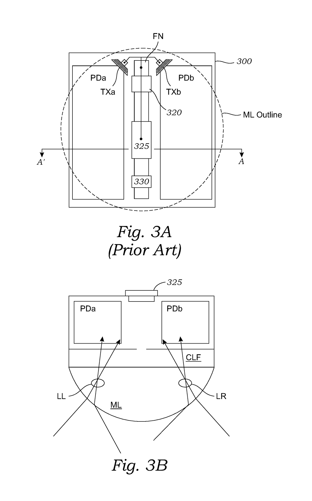 Four shared pixel with phase detection and full array readout modes