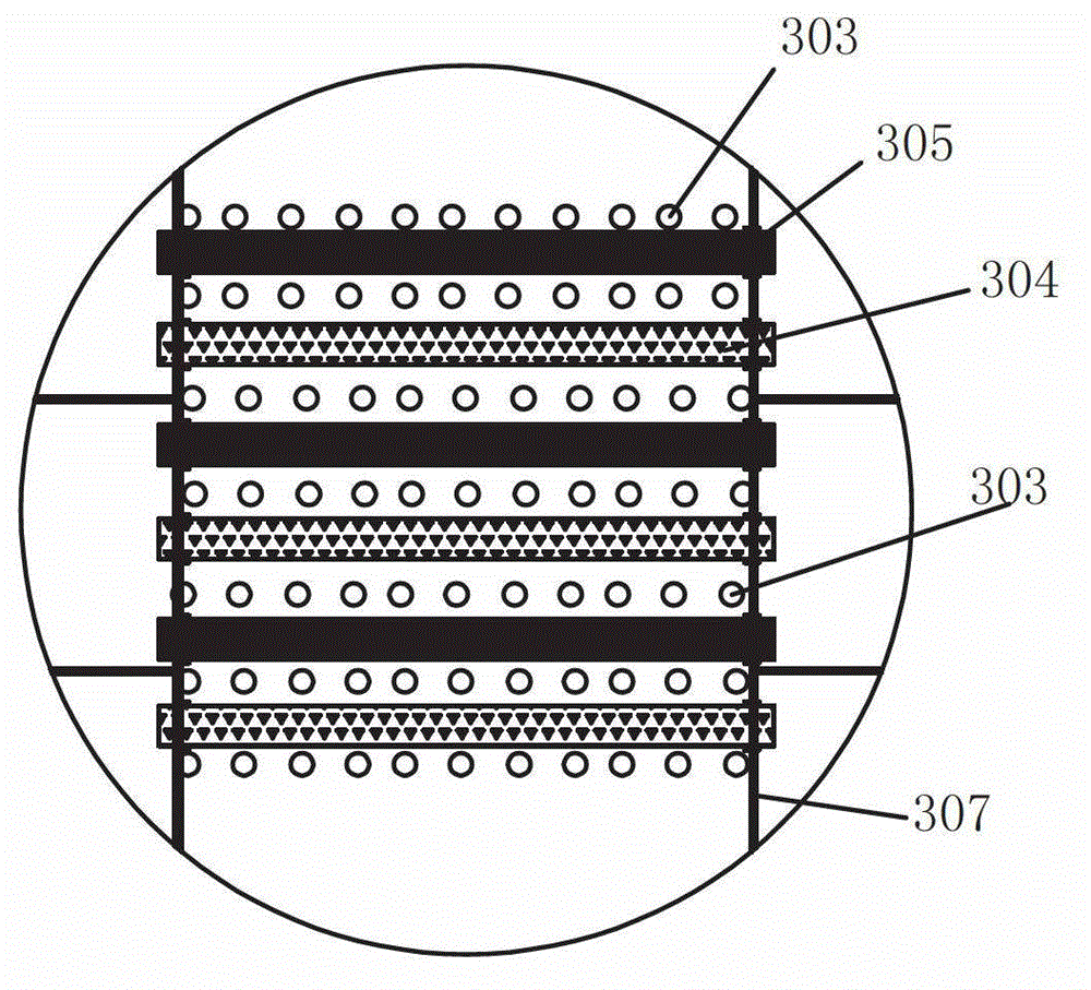 Electrochemical combined coking wastewater deep treatment process and equipment thereof