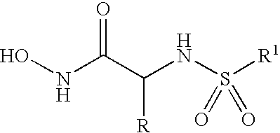 Hydroxamic acid derivatives of 4-phenyl 4-hydroxy, 4-phenyl 4-alkoxy and 4-phenyl 4-arylalkoxy butyric acid useful as therapeutic agents for treating anthrax poisoning