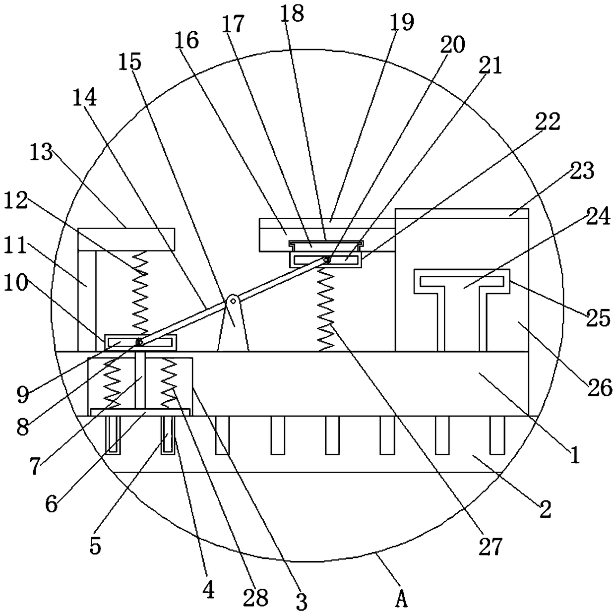 Textile wire outlet tube capable of adjusting length