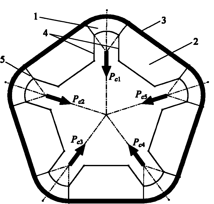 Multidirectional load bearing prestressed wire winding pre-tightening frame