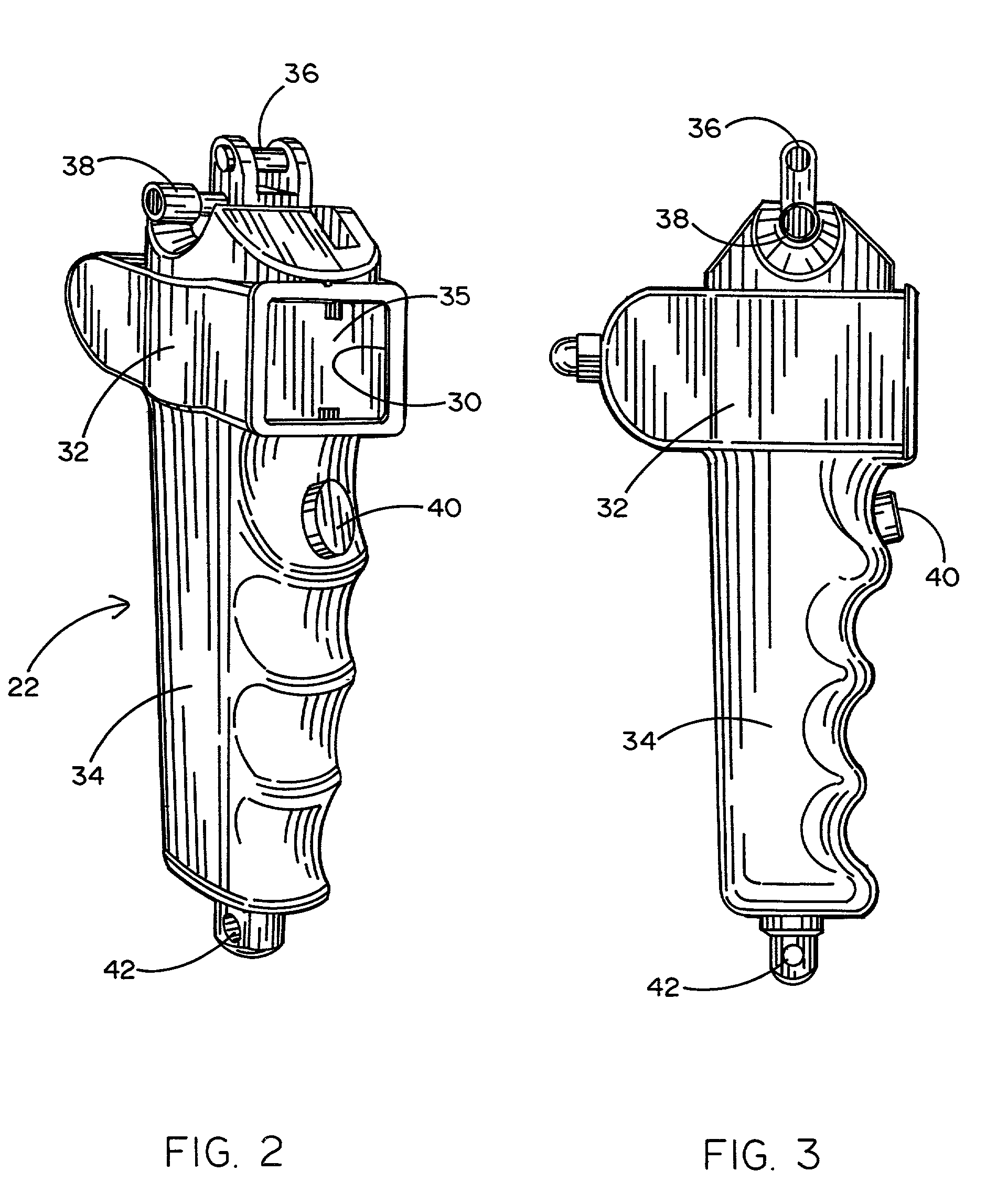 Electrical discharge weapon for use as forend grip of rifles