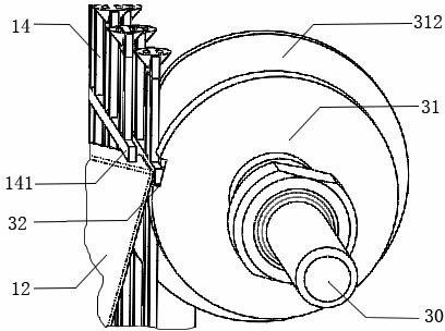 Roller-type feeding device