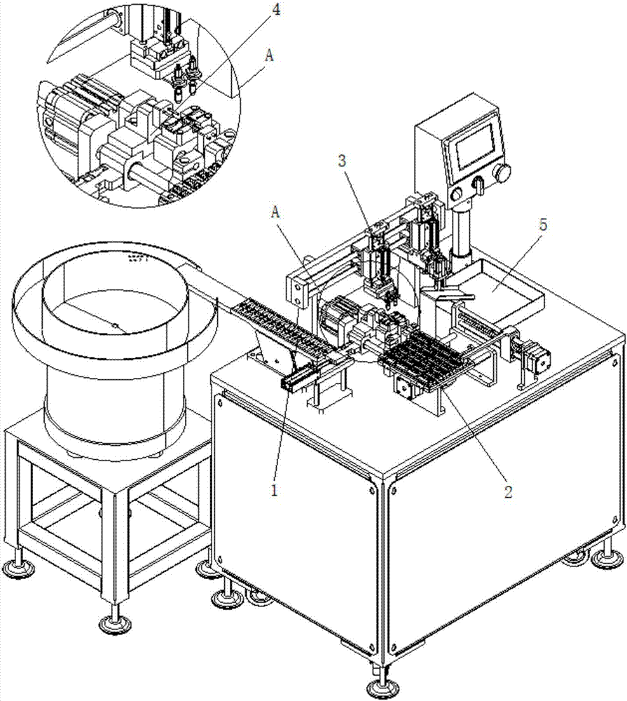 Electric sheet metal part assembling and welding machine