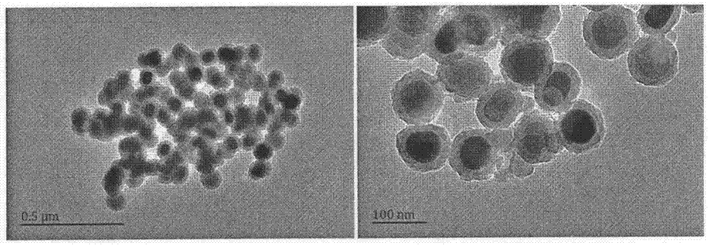 Carbon monoxide releasing molecule with up-conversion nano-phosphor, method for preparing carbon monoxide releasing molecule and application thereof