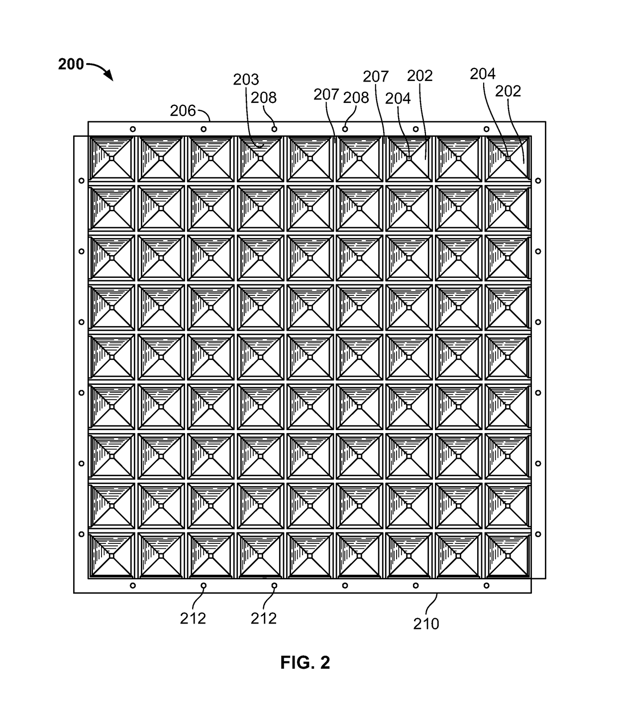 Safety surface with engineered shock-absorbing base