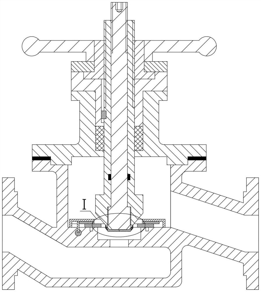 A kind of anti-clogging regulating valve