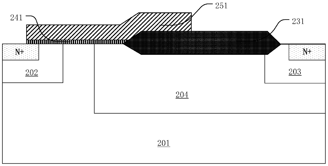 Circuit model of lateral double-diffused transistor and modeling method thereof