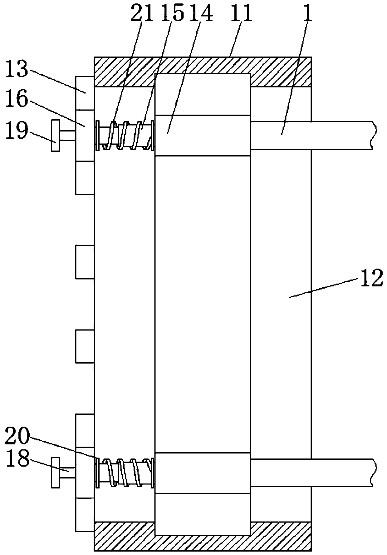 High-pole solar street lamp device