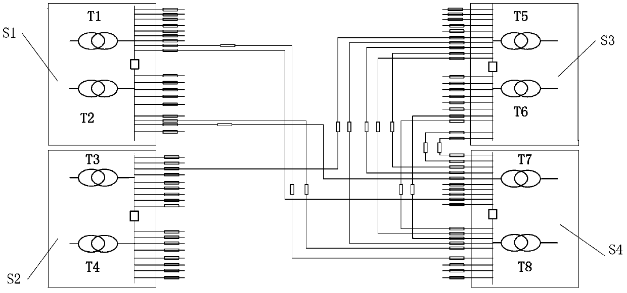 Power distribution network contact construction sequence optimization method based on maximum power supply capability