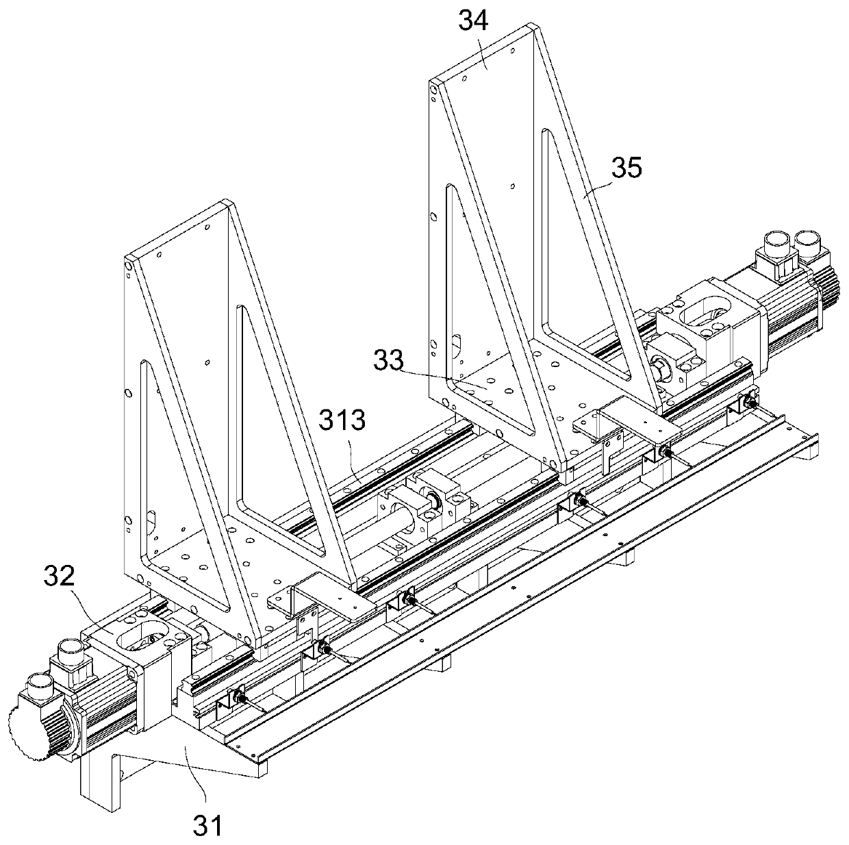 High-speed pattern forming machine