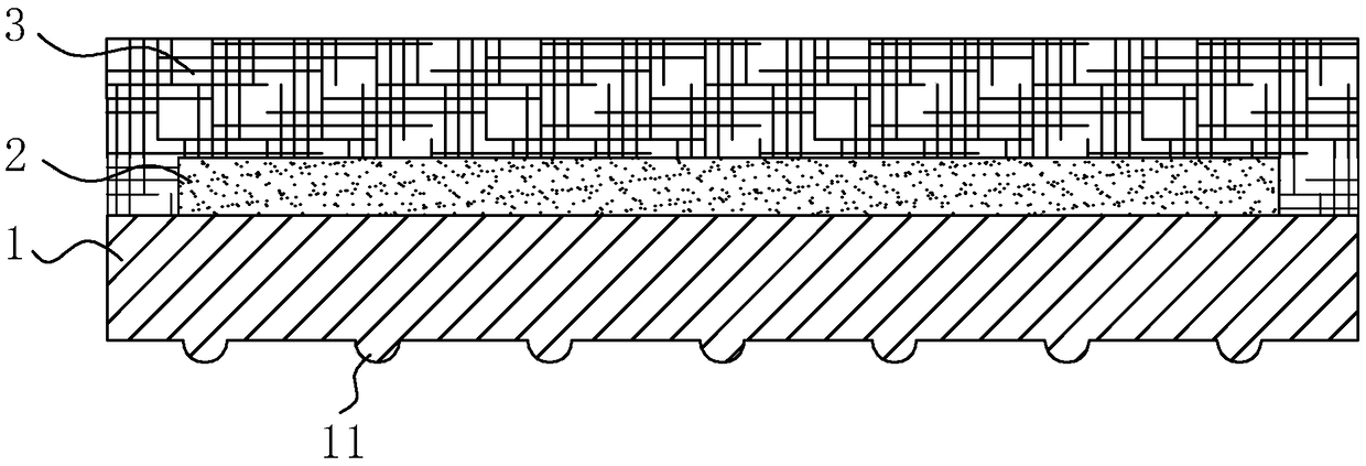 Fever abatement patch and preparation method thereof