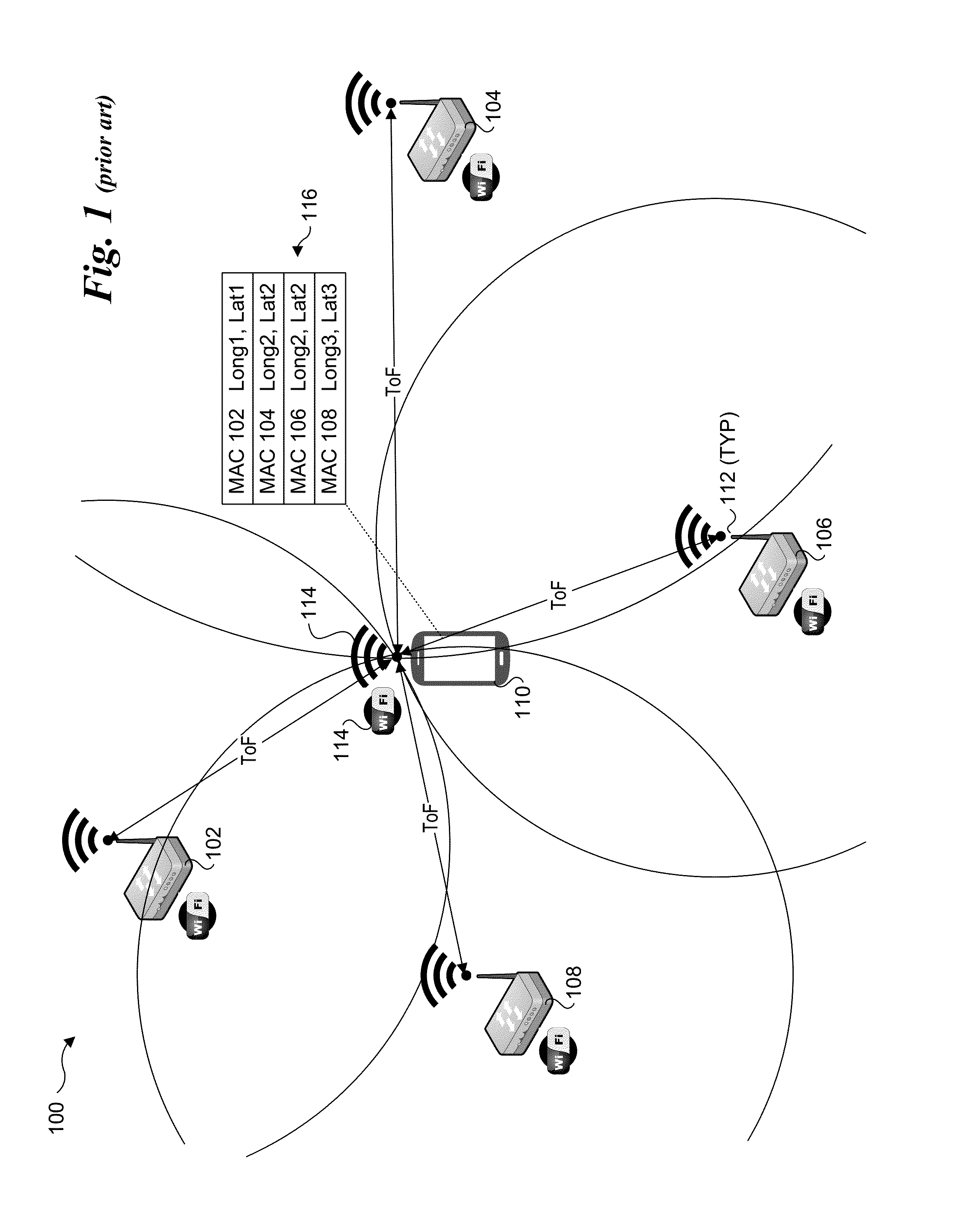 Determination of device location in crowded indoor environments