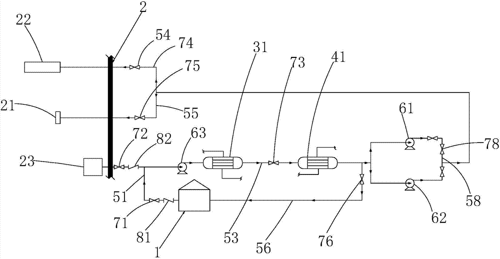 Nuclear power plant passive final hot trap cooling system and method