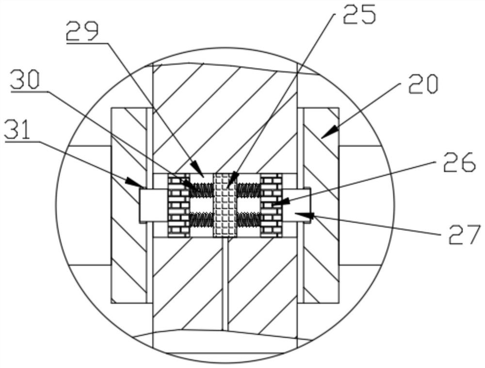 Building construction material mixing device