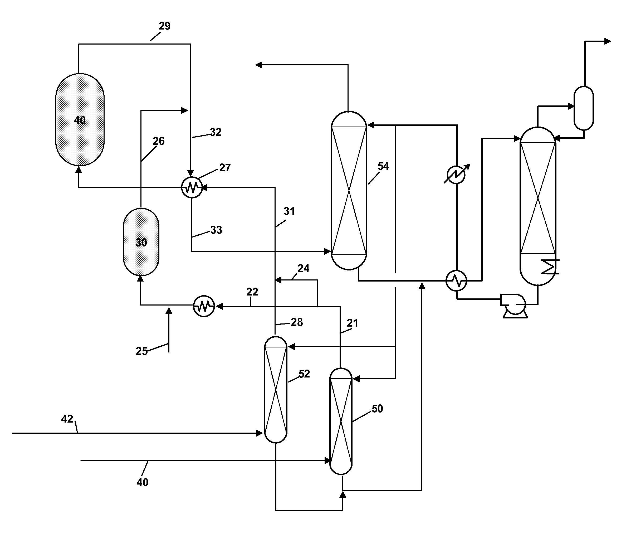 Process for sulfur removal from refinery off gas