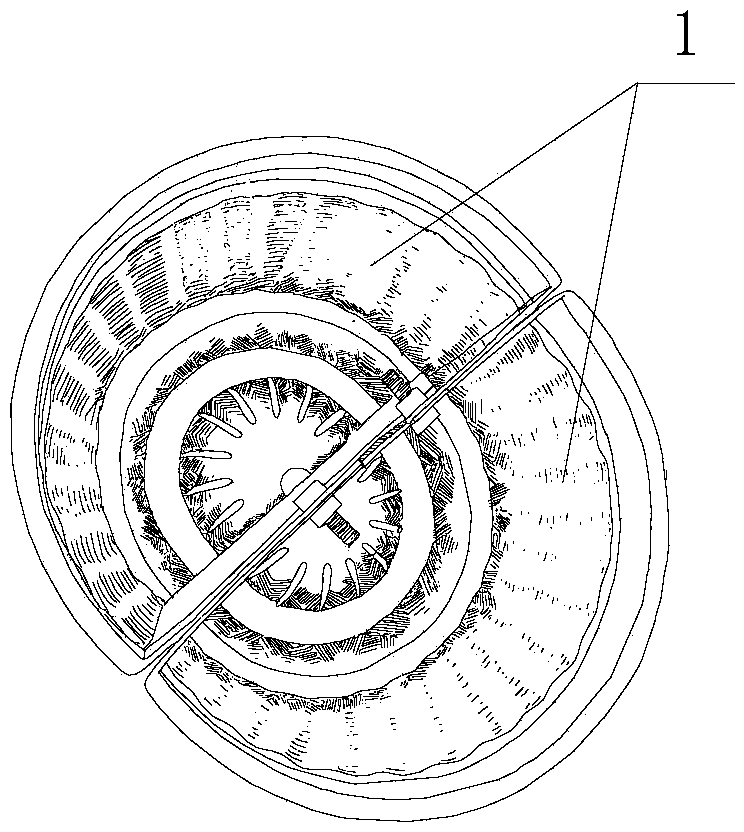 Establishment method for irrigation test system in forest root division zone