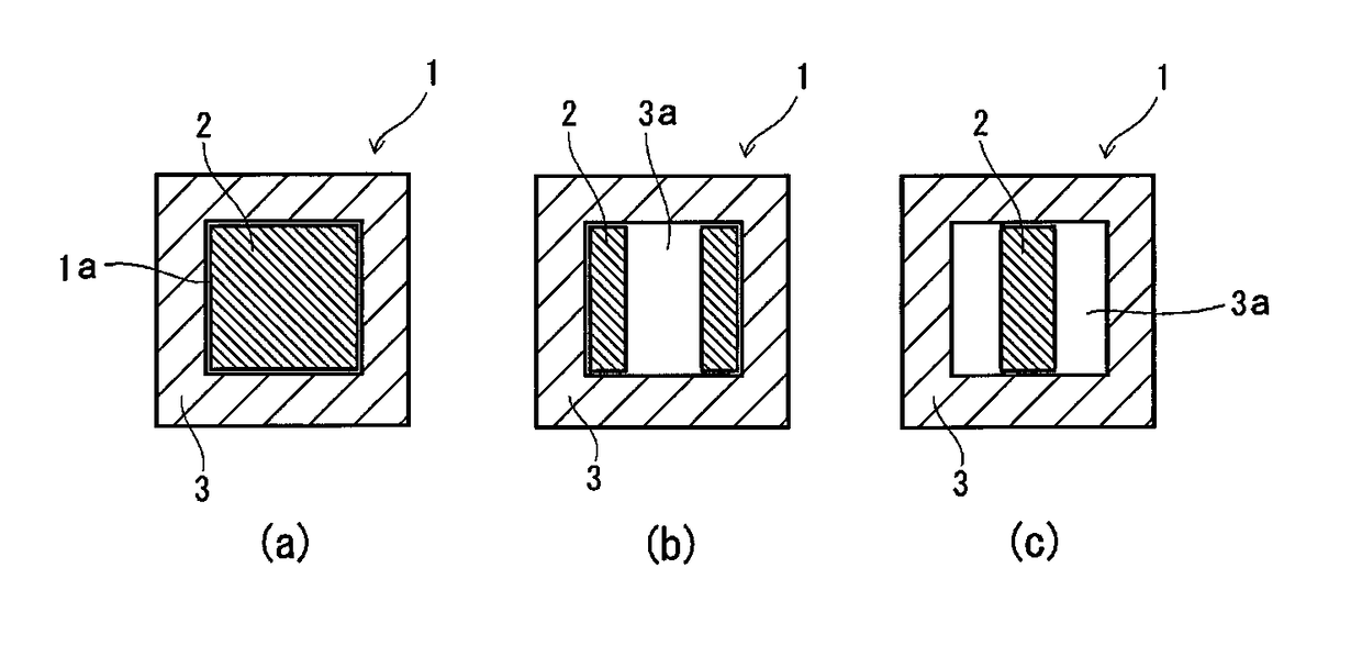 Composite magnetic core and magnetic element