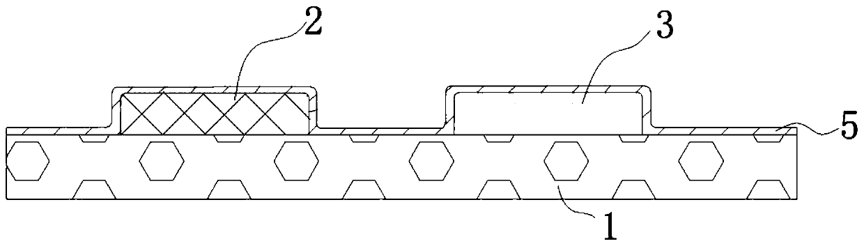 Embroidered wall painting and preparation method thereof