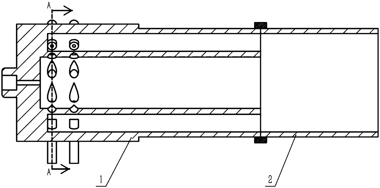 A self-circulating low nitrogen oxide swirl burner