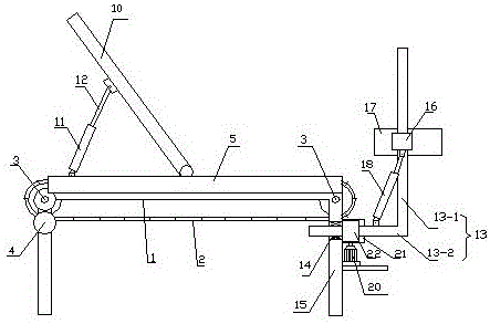 Medical gynecological examining table