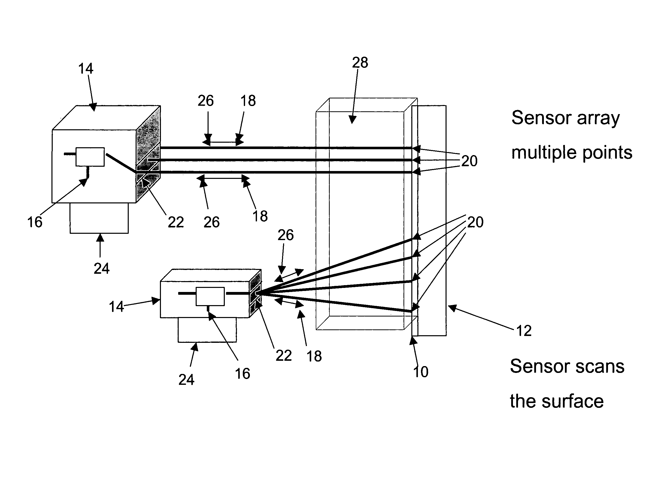 Optical underwater acoustic sensor