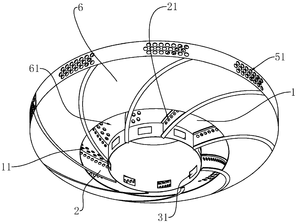 Impeller of oxygen-enriching machine