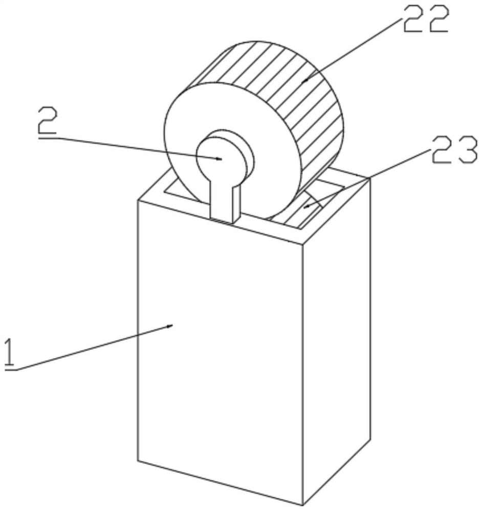 Sludge discharging and sinking device for bridge deepwater construction