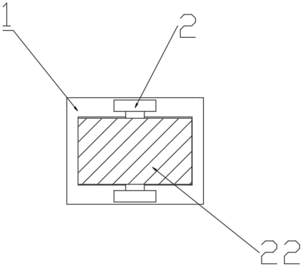 Sludge discharging and sinking device for bridge deepwater construction