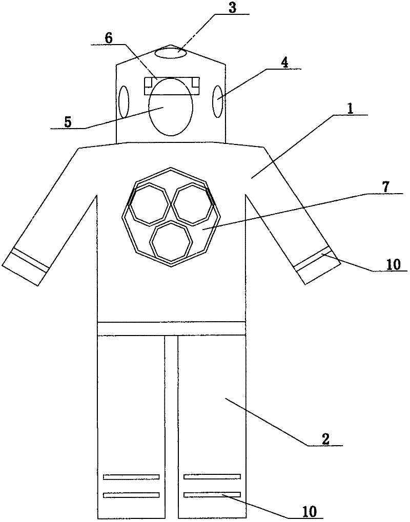 Novel anti-bee clothes