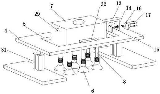 Automatic filling device for hard capsule medicine