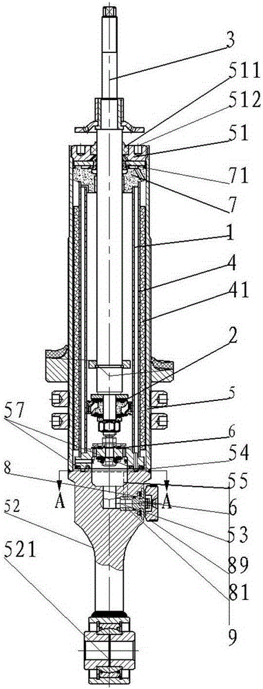 Both-way damping adjustable shock absorber