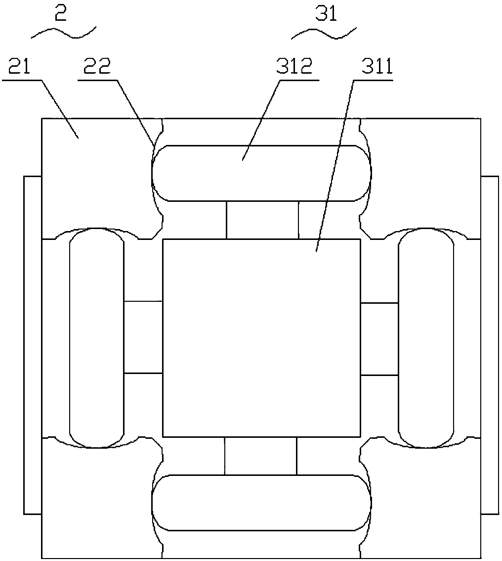 Hanging machine for fur and feather processing