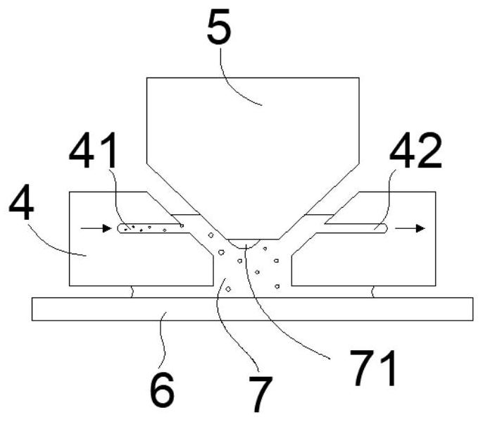 Immersion liquid supply system and immersion flow field initial establishment method