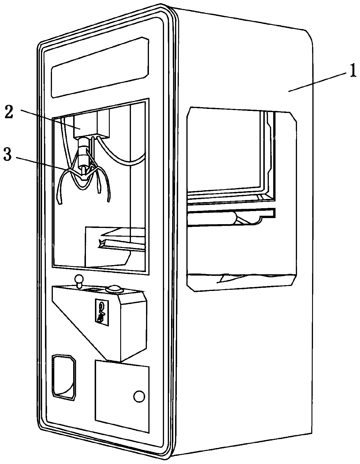 Method and system for self-adaptive adjustment of mechanical claw grip force of claw machine