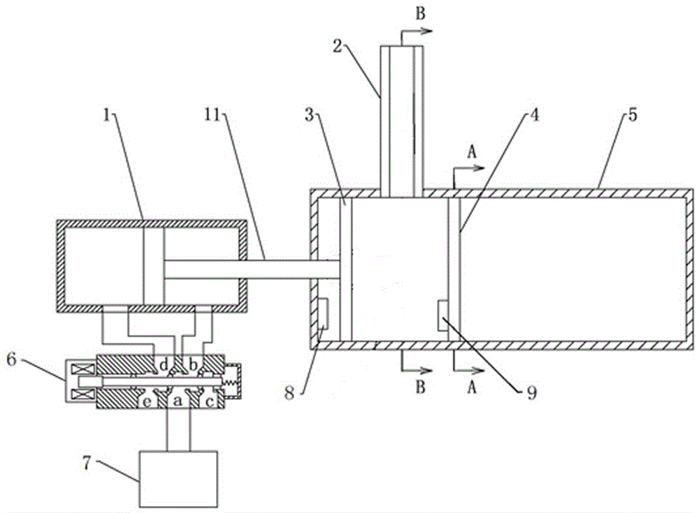 Collecting device for drill pin ground materials